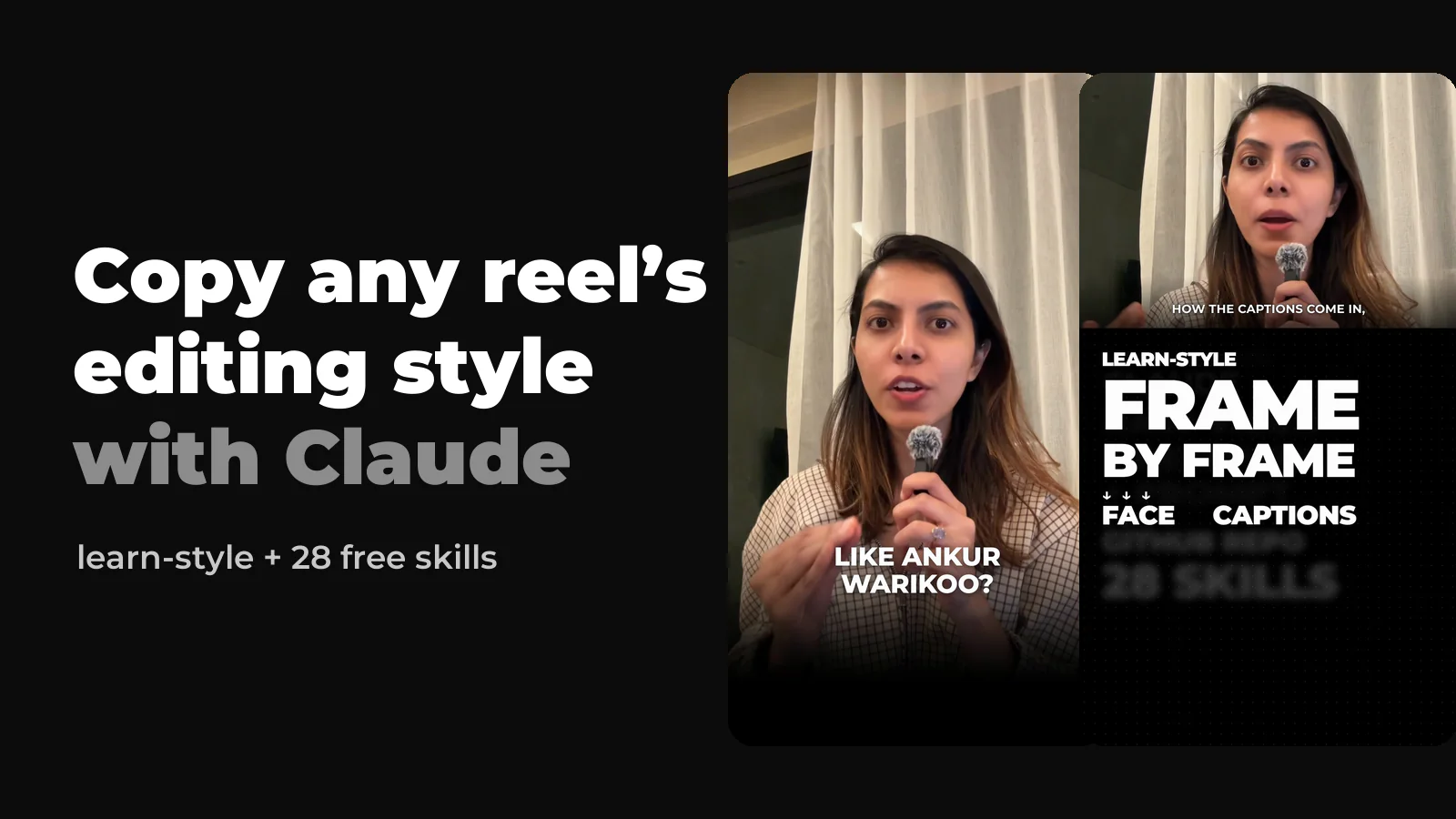 Copy Any Reel’s Editing Style With Claude (Free Skills)
